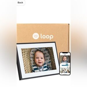 Loop digital picture frame